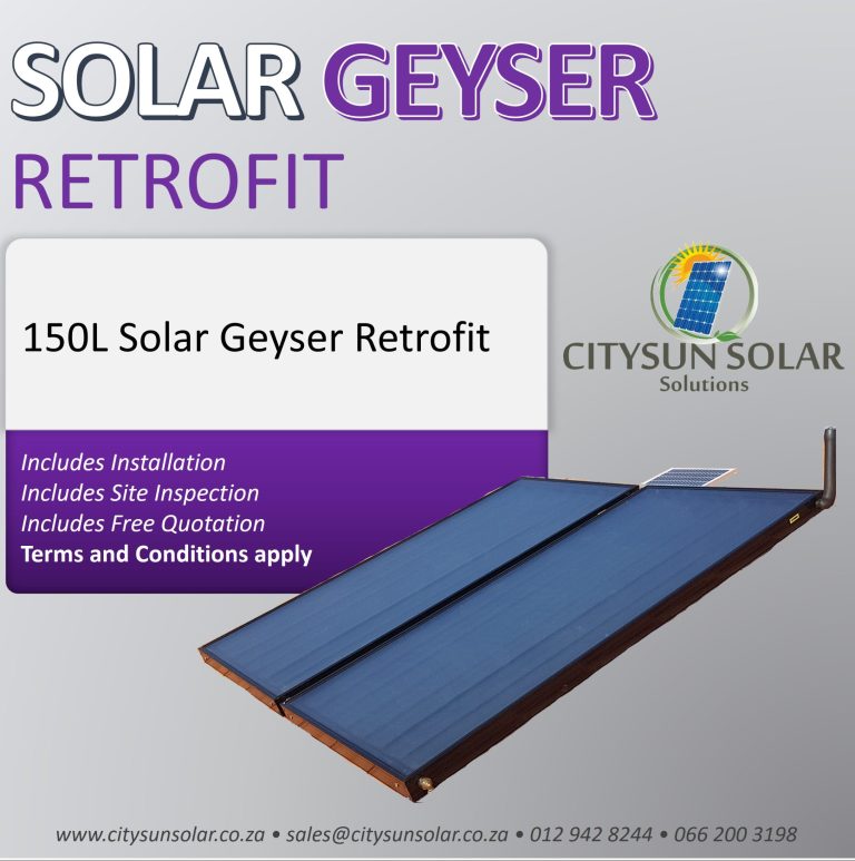 Solar Geyser 150l 1024