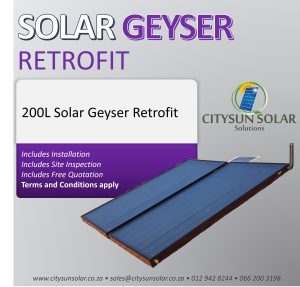 Solar Geyser 200l 1024