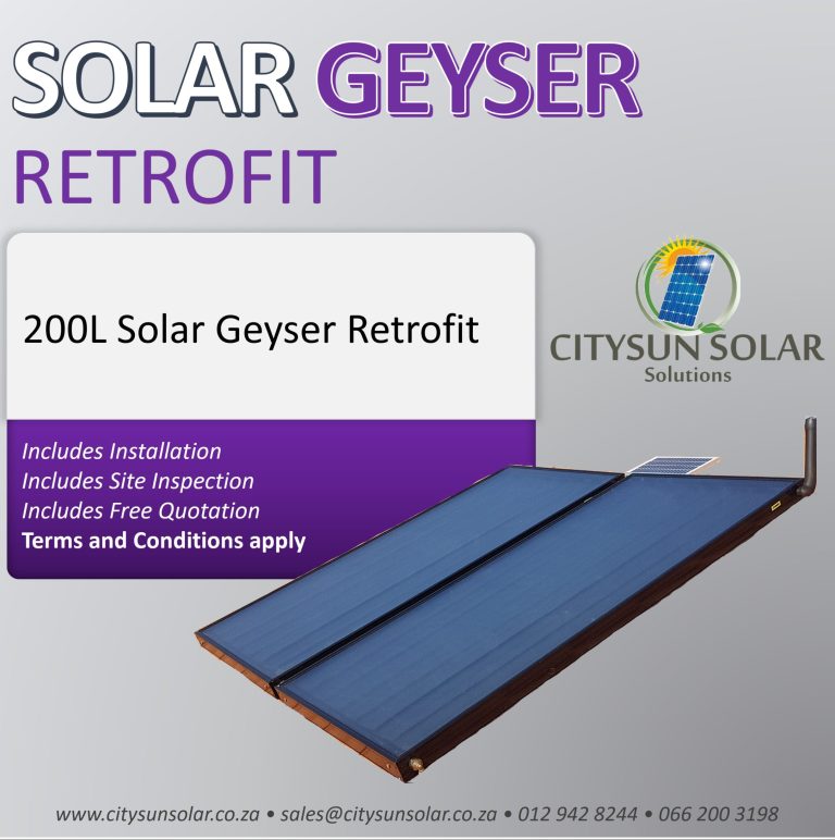 Solar Geyser 200l 1024